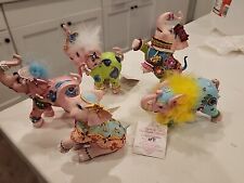 Margaret Le Van PINK ELEPHANT Collection LOT of 5 BREAST CANCER  Hamilton Coll. picture