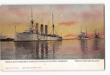 Prince Edward Island Canada Postcard 1907-1915 Prince Battenburgs Fleet picture