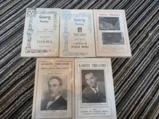 Vintage Gaiety Theatre Dublin Opera Programmes Lot x5 1958-1960 Puccini DGOS picture