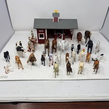 Breyer Schleich Papo Horse Animal Lot 27 Pc Mixed Colors Foals Mini Figures Barn picture