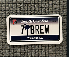 7B 7Brew South Carolina Sticker picture
