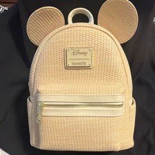 Loungefly Disney Light tan Small backpack picture