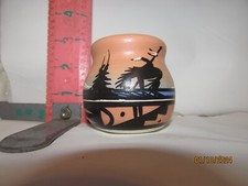 CEDAR MESA TAGGED LITTLE POT - END OF THE TRAIL DECORATED picture