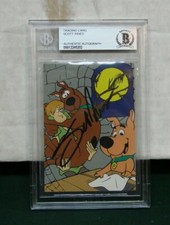 1994 Cardz Hanna-Barbera Classics Scrappy Card SIGNED SCOTT INNES BAS Beckett picture