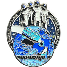 GL1-5 SpaceX Inspiration4 commemorative pin first all-civilian space flight on S picture