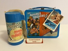 1970 Vintage The Double Deckers Lunchbox Thermos C9+ Nr Mint Unused Tags Wow  picture