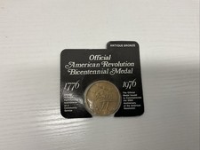 1776-1976 Official American Revolution Bicentennial Medal MASSACHUSETTS picture