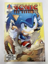2010 ARCHIE SERIES SONIC THE HEDGEHOG #218 FN/VF 1ST PRINT SEGA GAME COMIC BOOK picture