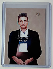 Johnny Cash Limited Edition Artist Signed “Mugshot” Trading Card 6/10 picture