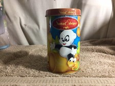 2007 SANTA EDWIGES Animal Cookies Tin Metal Coin Piggy Bank pre-owned 6