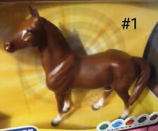 Breyer Classic Freedom Elements Teak Wood Horse Standing Thoroughbred mold NEW picture