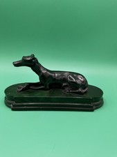 Vintage Thomas Blakemore Greyhound Whippet Dog Figurine England Art Deco picture