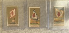 1886 N17 Allen & Ginter Japan Lot of 3 Admiral First, Second & Third Rank picture