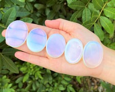 Natural Crystal Worry Stone: Choose Gemstone (Crystal Healing Pocket Stone) picture