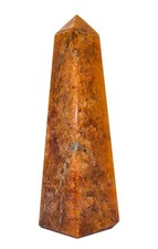 Huge 205MM Golden Quartz Stone Healing Chakra Charged Metaphysical 4F Tower picture