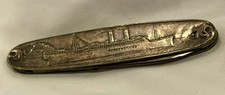 Vintage 1920s 30s G Felix Souvenir Bergensfjord Norwegian American Line Knife picture