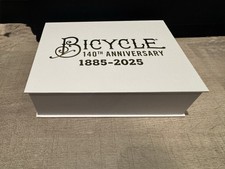Bicycle 140th Anniversary Limited Edition Set w Coin picture