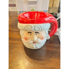 Scentsy Santa Claus Merry Mug Wax Warmer Plug In Christmas Preowned picture