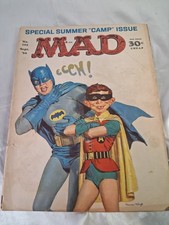 Mad Magazine #105 September 1966 Batman / Summer Camp Cover picture