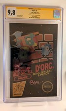 D'Orc 1 Forstner 8-bit Mario Foil Cover CGC SS 9.8 Brett Bean Signed Image 2026 picture