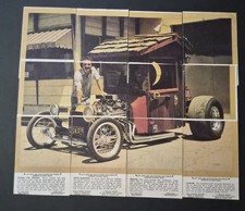 1975 Fleer Kustom Cars Complete Series 1, 2 & 2 Puzzles George Barris Card Set picture