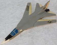 Vintage USAF General Dynamics F-111 Aardvark Topping Jet Airplane Desk Model picture