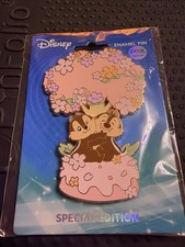 Disney PALM Pin Cherry Blossom Chip & Dale LE 400 Exclusive Pink A La Mode picture