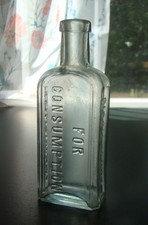 Antique PISO'S CURE FOR CONSUMPTIOM Cannabis Medicine Bottle picture