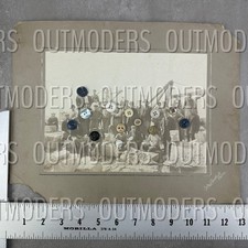 RARE Antique Stone Cutter Carver Stone Mason Photograph Workwear Crew Owner VTG picture