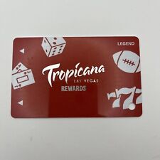 Obsolete TROPICANA Las Vegas Casino Players Card Legend NEW picture