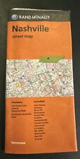 FOLDED MAP: NASHVILLE STREET MAP By Rand Mcnally picture