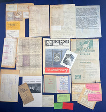 WWII Identified Seabee Lot Photo 302nd Beer Chit Cat House Muster Roster + More picture