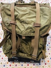 Vintage (1975?) Field Combat Pack ALICE Green With Metal Frame picture