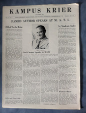 Kampus Krier Student Newspaper Lot of 7  -  1957–1958 Morrisville NY College picture