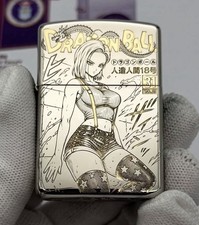 Dragon Ball Z hot girl Anime Silver Collectible Zippo Lighter In A New Box picture