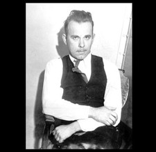 1934 John Dillinger PHOTO Gangster, Defiant Pose Seated, Great Depression Era picture