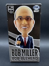 LA KINGS Hockey BOB MILLER BOBBLEHEAD fox sports west HALL OF FAME MARCH 2017 picture