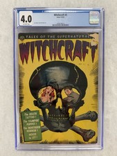 Witchcraft #2 CGC 4.0 Avon Off White Pages 1952 Classic Pre-Code Horror picture