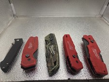 Assorted Knives Milwaukee And Camillus picture
