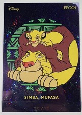 2024 Disney Epoch Holographic Simba, Mufasa 10/15 SSP picture