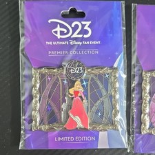 Disney D23 Premier Collection Limited Edition Pin Lot (4) Pins picture
