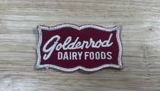 Vintage Goldenrod Dairy Foods Patch - Badge - Sew On picture