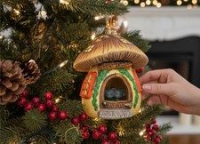 Hallmark 1978 Mushroom Mouse House Christmas Tree Trimmer Ornament org.box mint picture