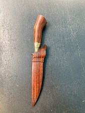 OLD INDONESIAN COLLECTIBLE KNIFE, ASIA, CIRCA 1950, SEWAR KRISS JAVA BALI BENDO picture