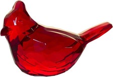 Adorable Acrylic Cardinal Figurine - Symbol of Love and Hope for Any Occasion picture