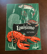 Vintage Restaurant Menu “Louisiana” Upscale Seafood & Steak Tulsa Oklahoma ‘70’s picture