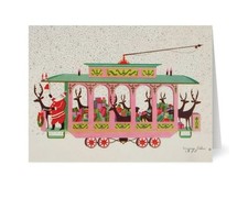 Metropolitan Museum of Art, Virginia Dehn, Santa's Trolley Boxed Christmas Cards picture