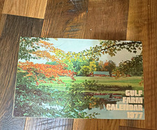 Vintage 1977 Gulf Farm Calendar Gulf Oil Advertising Farm Barn Complete Calendar picture