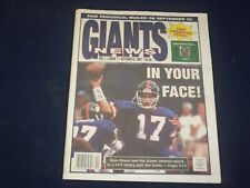 1997 OCTOBER 6 GIANTS NEWS NEWSPAPER - NY GIANTS - VOLUME 1, ISSUE 1 - NP 4209 picture