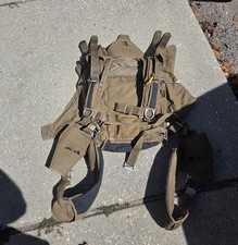 RA-1 Military Freefall HALO Parachute Harness And Tray **DISPLAY ONLY** picture